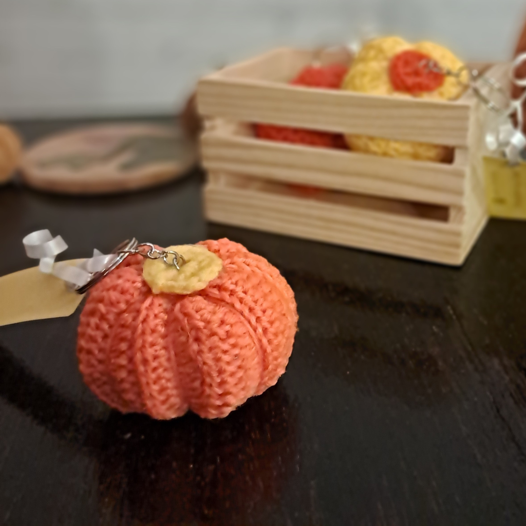 Pumpkin Keychain