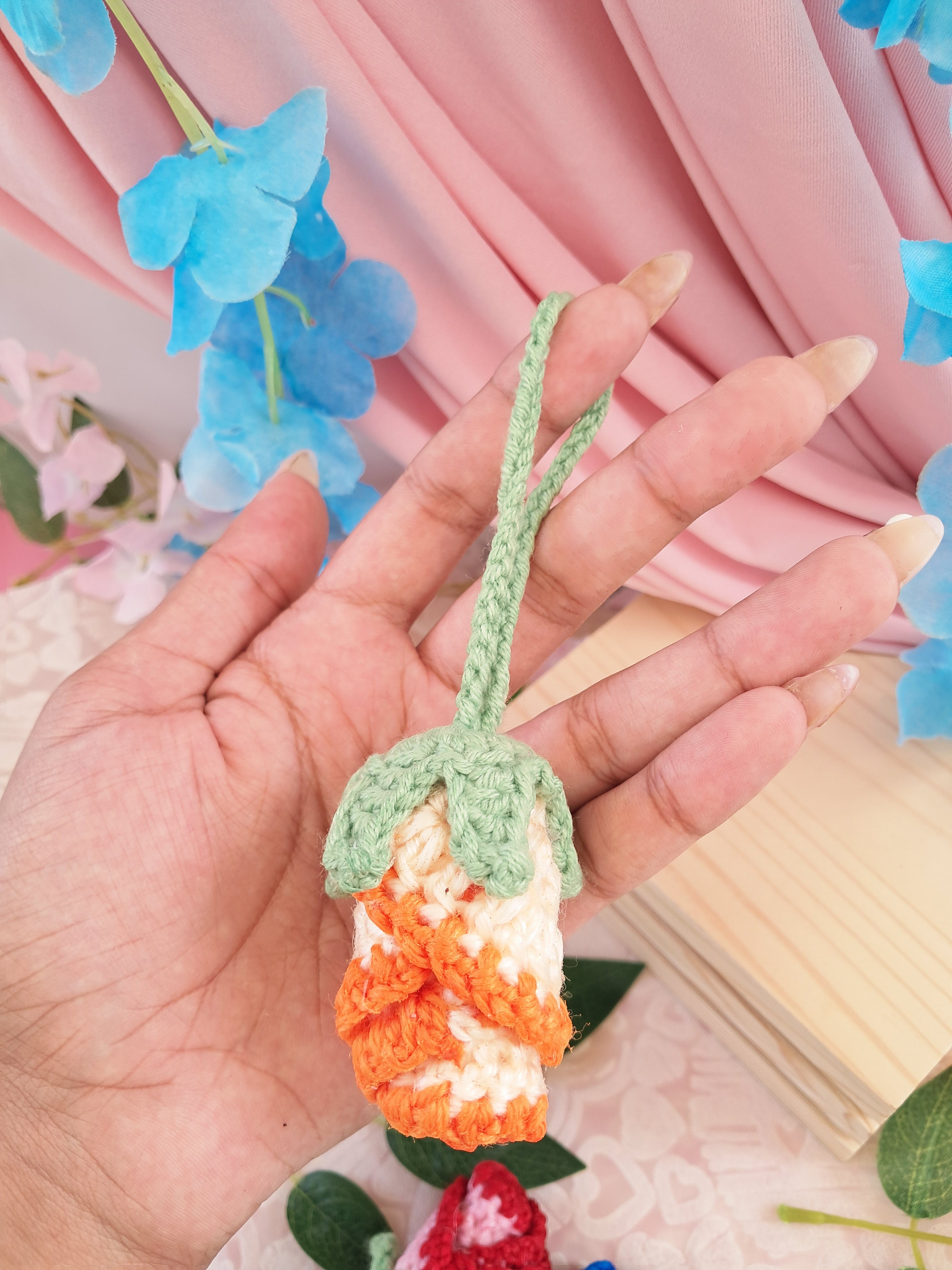 Rose Keychain