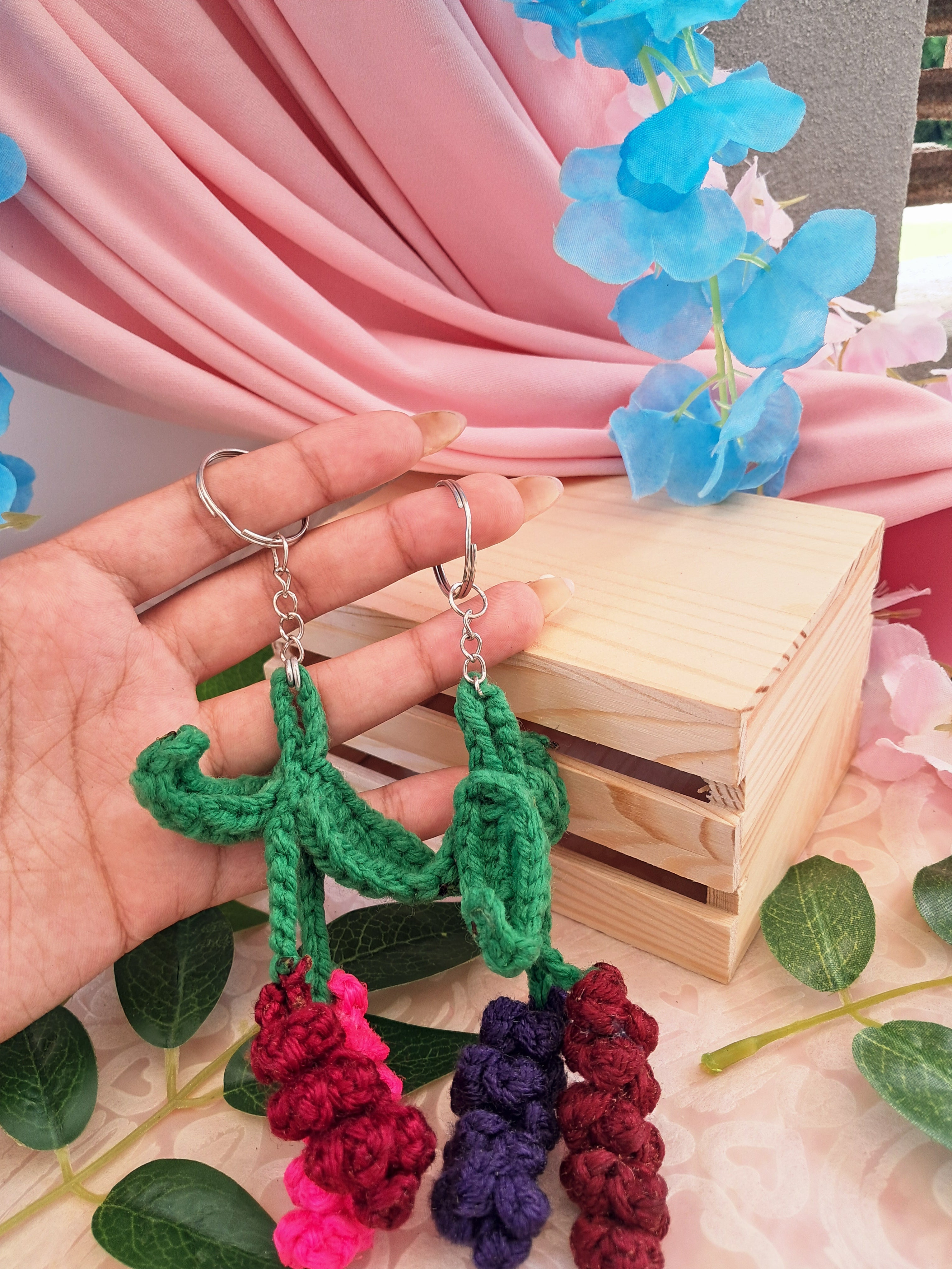 Lavender Keychain