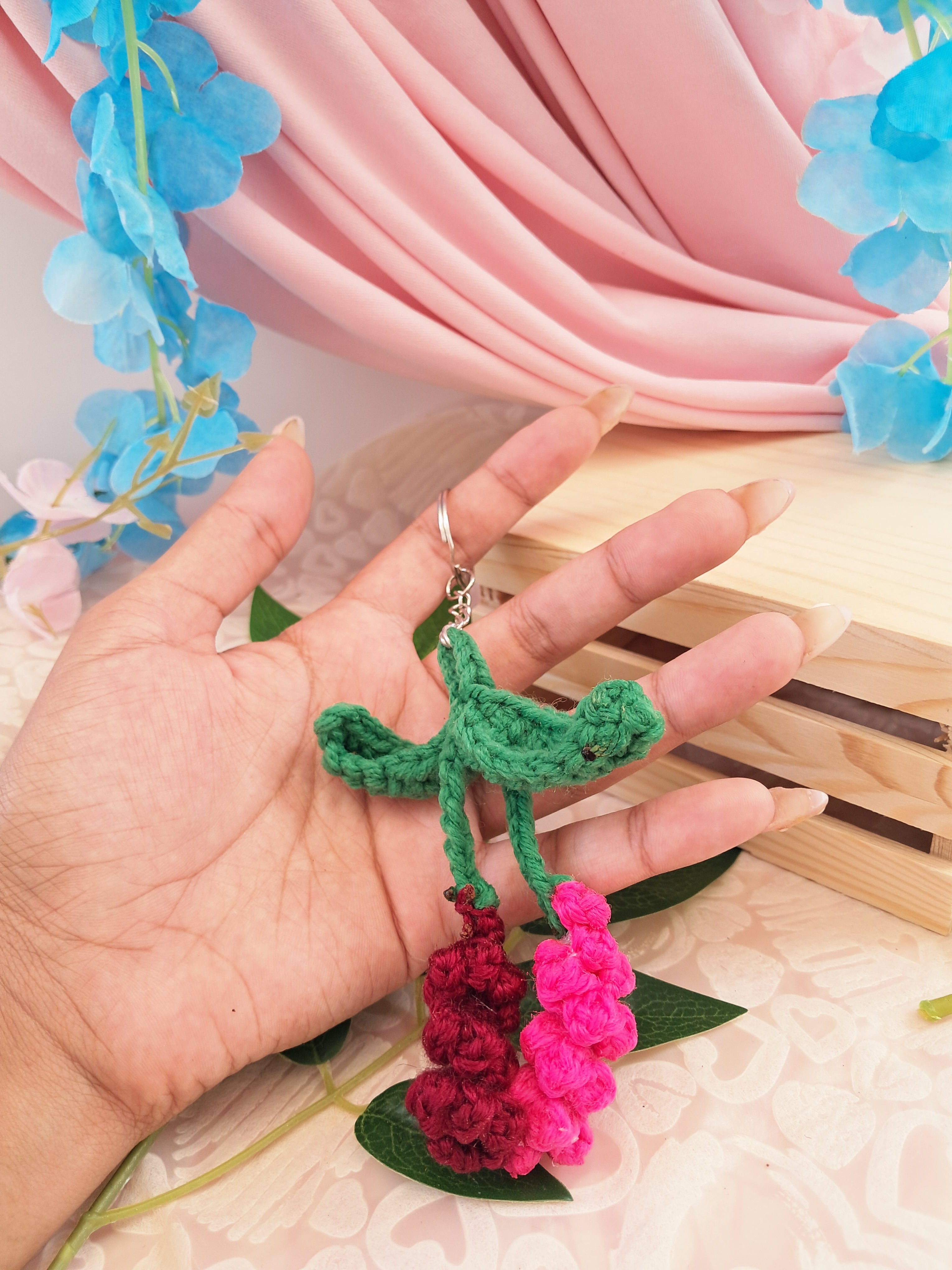 Lavender Keychain