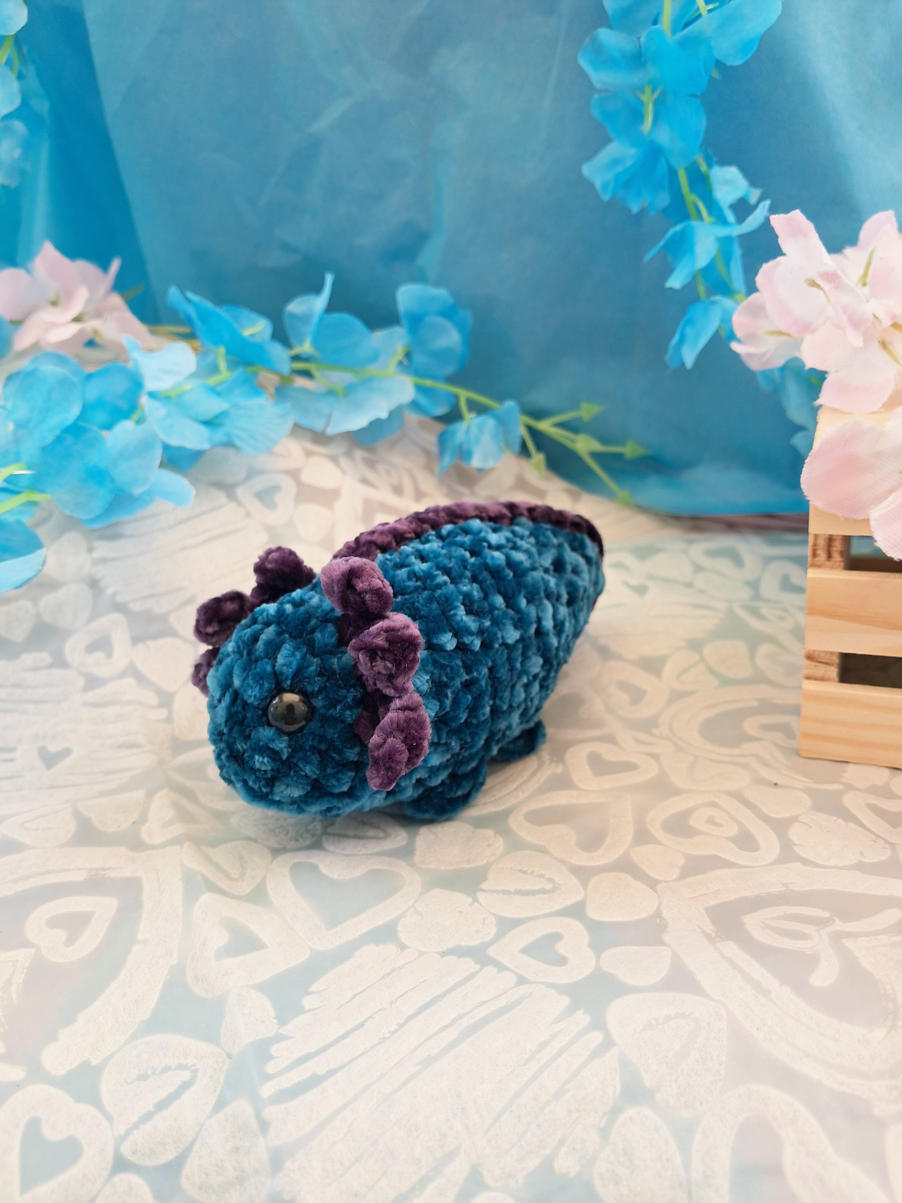 Baby Axolotl Keychain