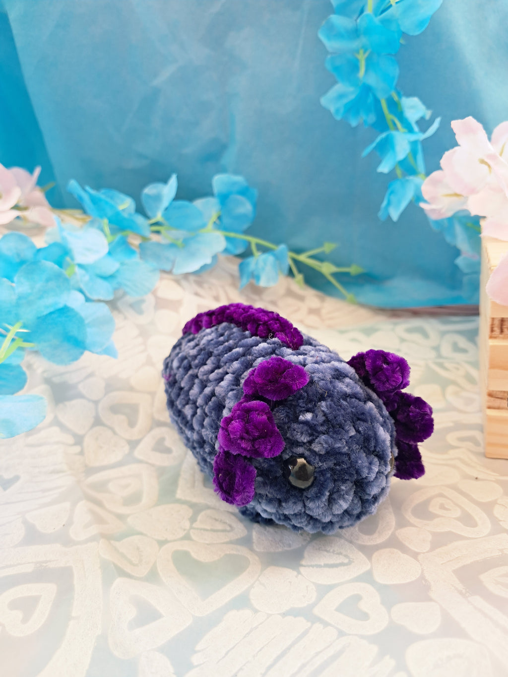 Baby Axolotl Keychain