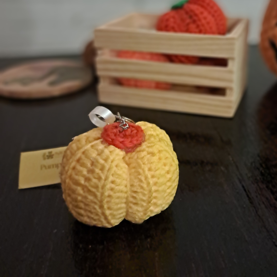 Pumpkin Keychain