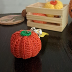 Pumpkin Keychain